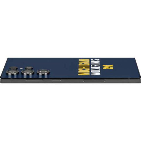 University of Michigan Wolverines M Galaxy S25 Ultra Skin